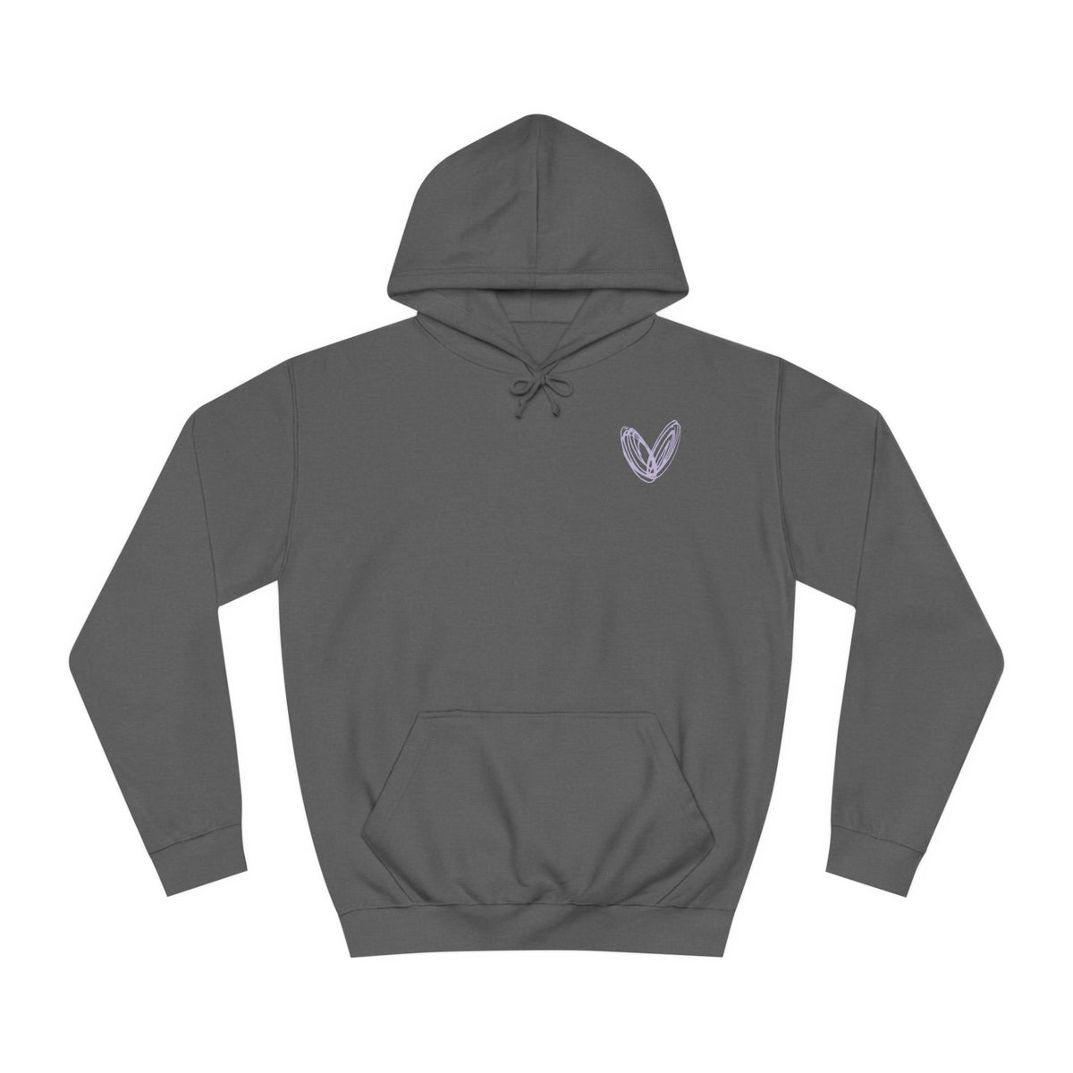 vraniCURE Unisex Wavey Back College Hoodie