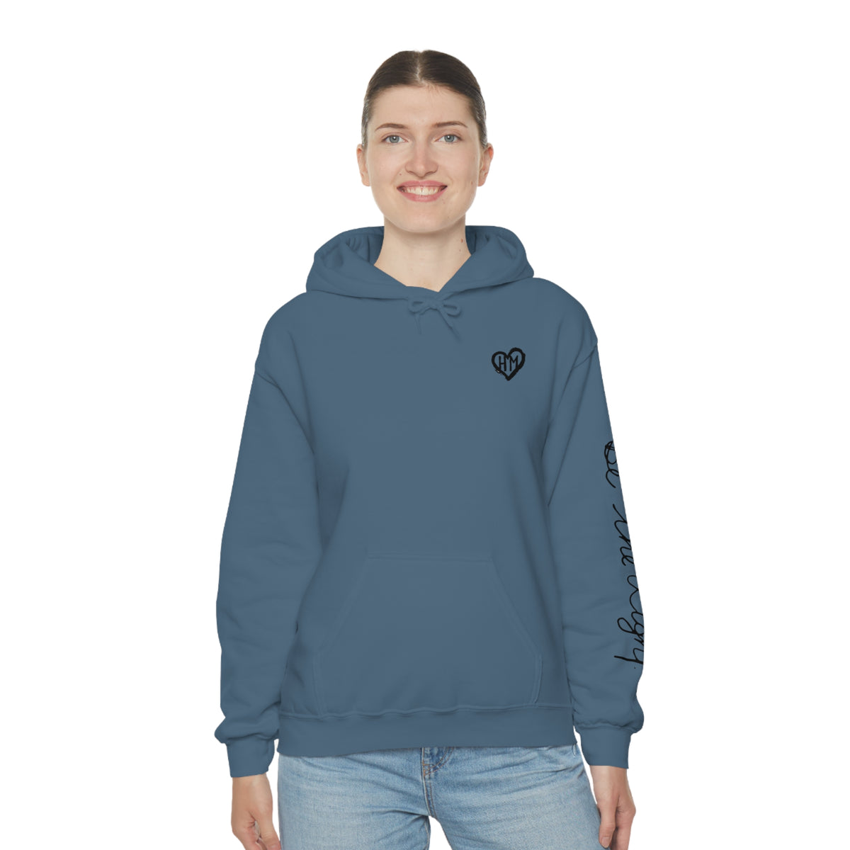Rereleased: The Heather Collection: Be the Light Unisex Hooded Sweatshirt