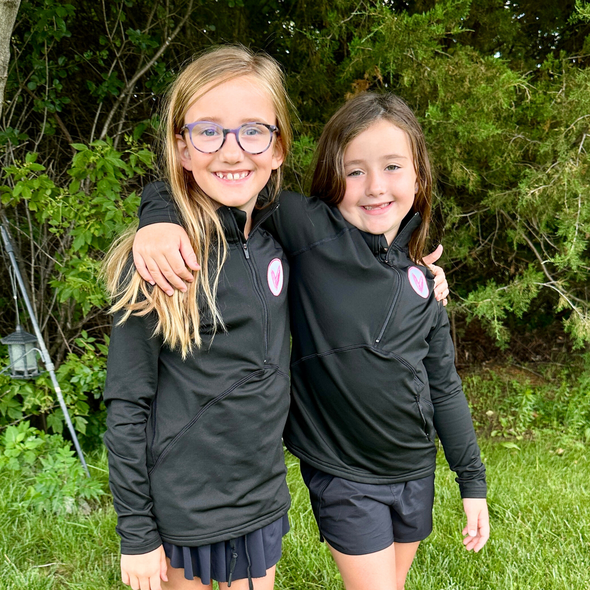 Girls Active 1/2 Zip Jacket