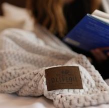 Wanderlust Blanket with Leather vraniCURE Patch