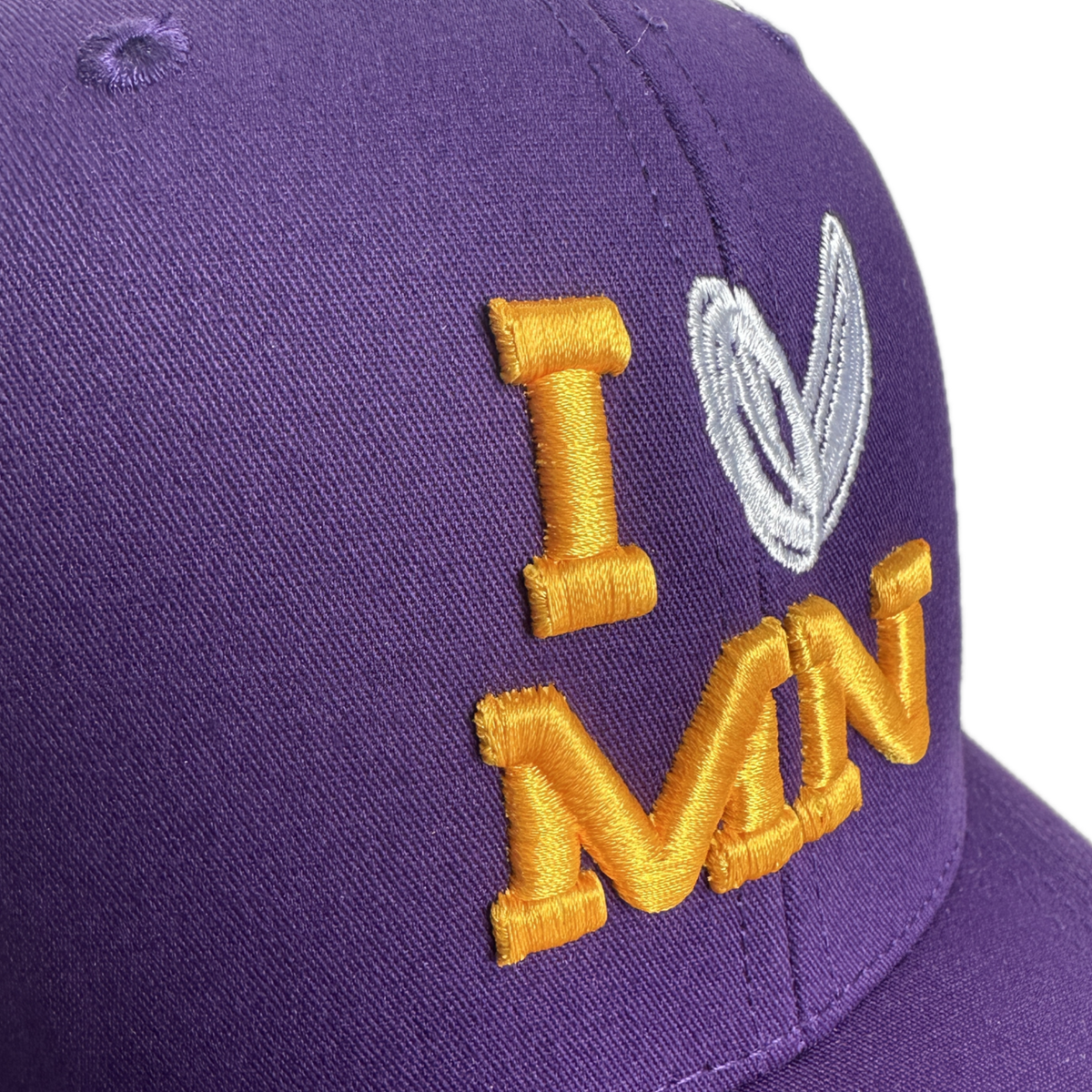 I Love MN Hat - Purple