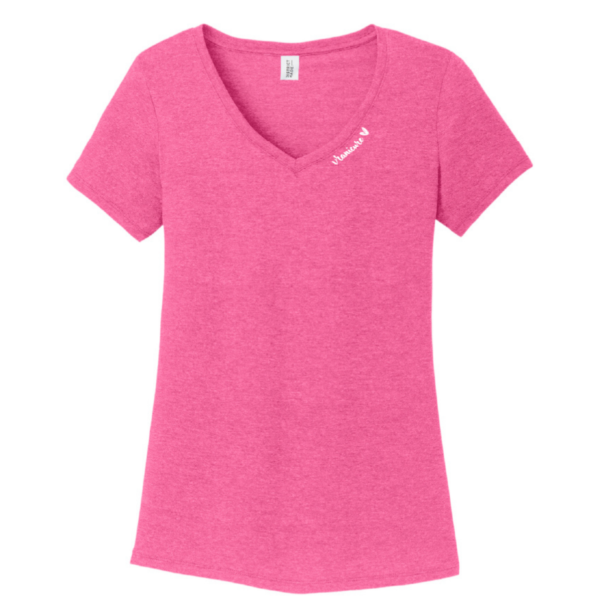 Pink V-Neck Tee (Women's) - Bash 2026 Pre-Order