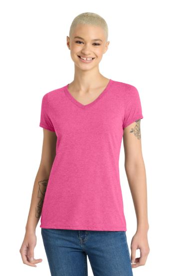 Pink V-Neck Tee (Women's) - Bash 2026 Pre-Order