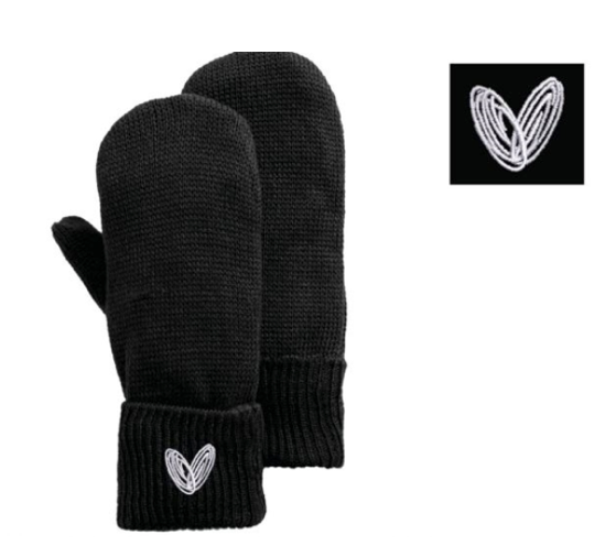 vraniCURE Black Mittens