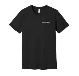 vraniCURE Unisex Black Text T-Shirt