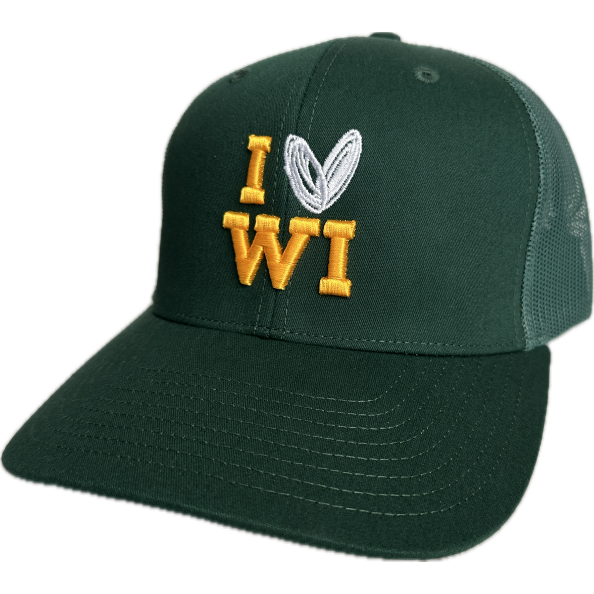 I Love WI Hat - Green