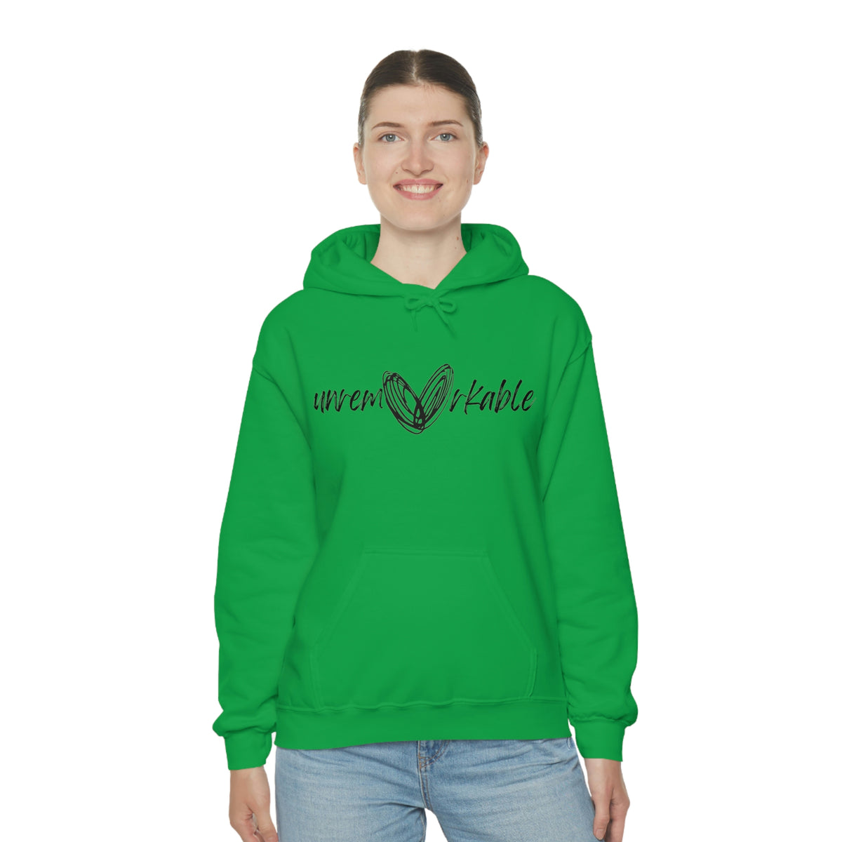 unremarkable Unisex Heavy Blend Hooded Sweatshirt