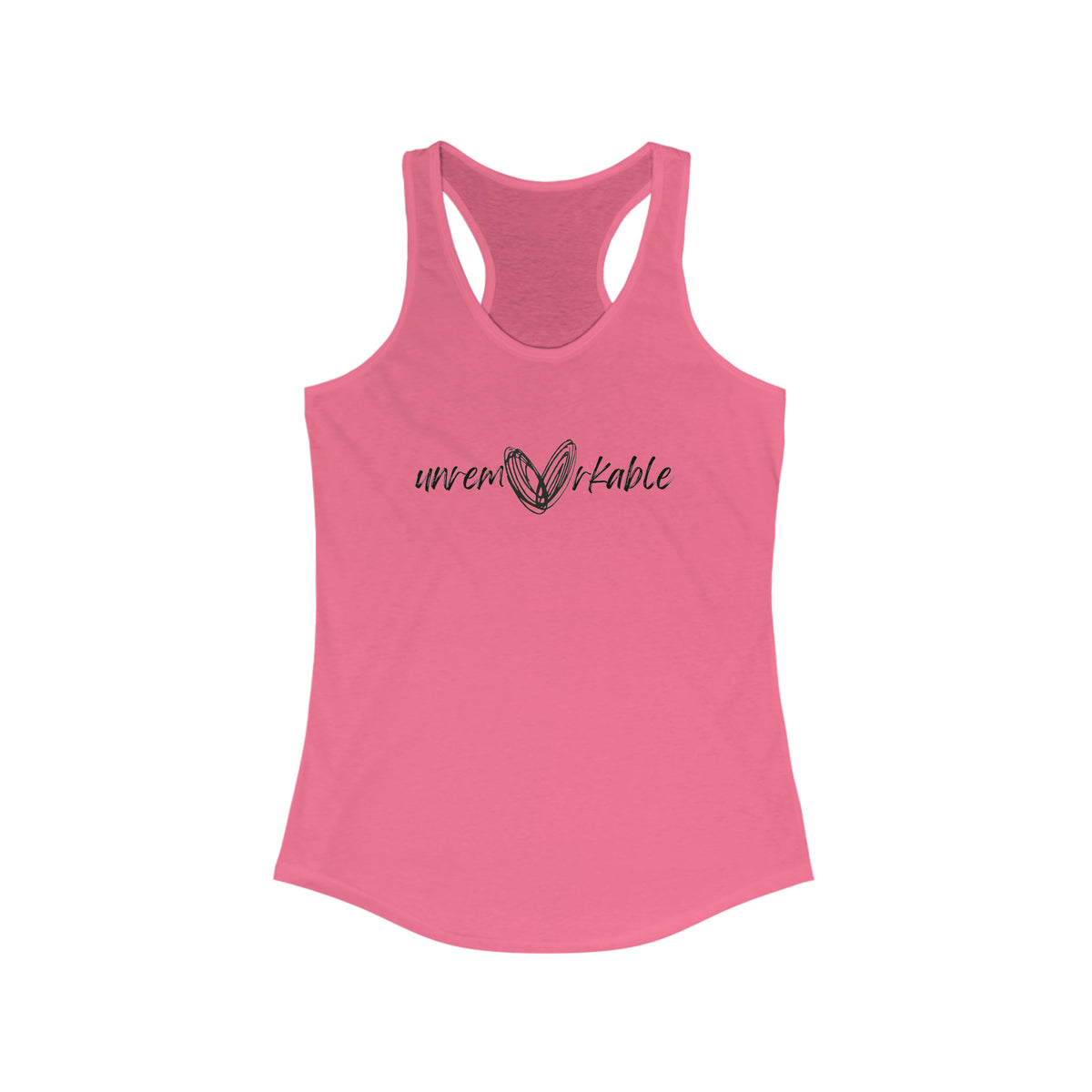 unremarkable Women&#39;s Ideal Racerback Tank