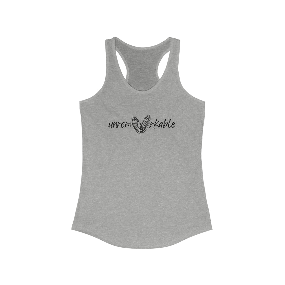 unremarkable Women&#39;s Ideal Racerback Tank